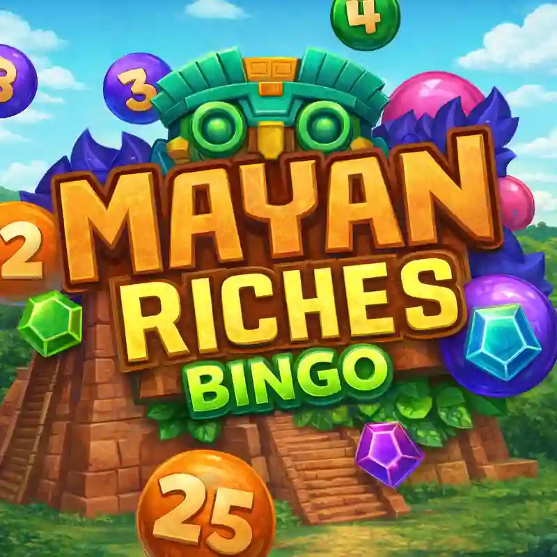 Mayan Riches Bingo high quality game interface
